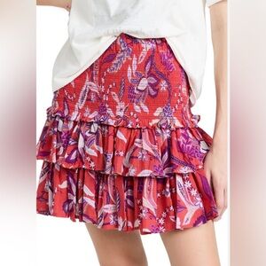 NWT Sundry Tiered Mini Skirt